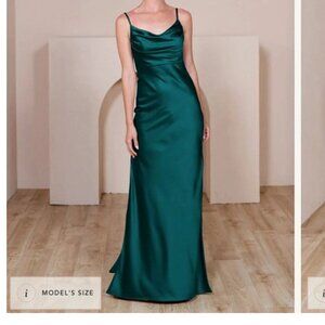 Revelry Skye Satin Dress